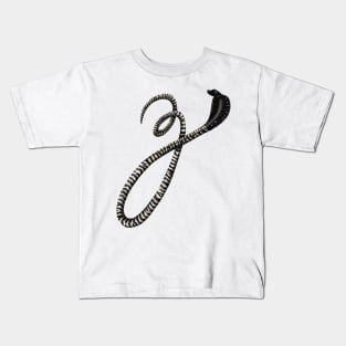 Z - Zebra spitting cobra Kids T-Shirt